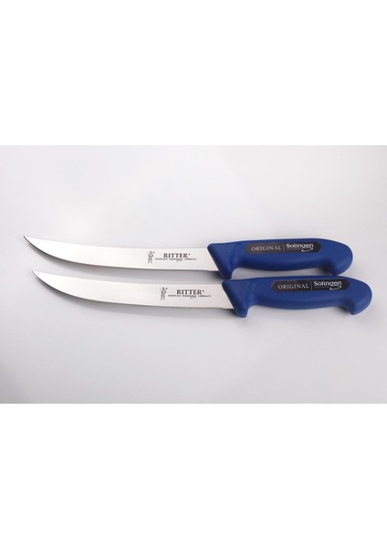 Luxury Nusret Bıçağı 1 Adet Mavi - 21 cm 1 Adet