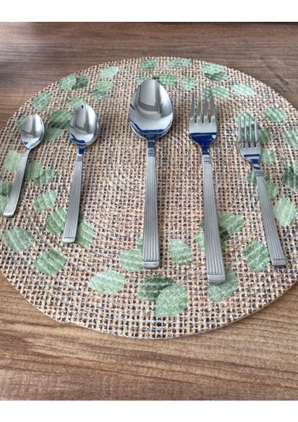 Luxury Çizgi Model 12 Ad Yemek Kaşığı 18/10 Paslanmaz Çelik 1 Adet
