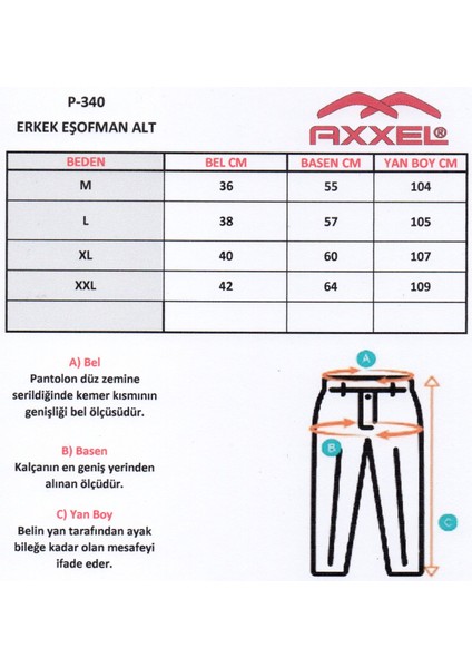 Erkek Siyah Cepli Klasik Paça Arka Cep Fermuarlı Eşofman ALT-P340