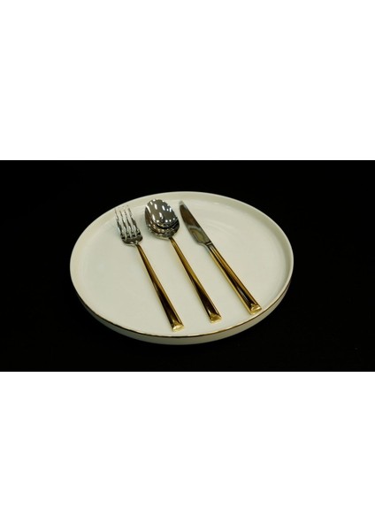 Luxury 84 Parça 12 Kişilik Gold Seri Çatal Bıçak Takımı 1 Adet modelleri
