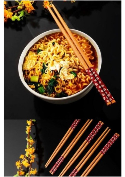 Luxury Fettucini - 5 Çift Chopstick 1 Adet