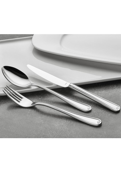 Luxury Anatolia Yemek Bıçak - Sade - 12 Adet 1 Adet