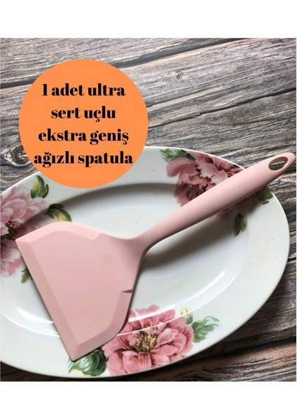 Luxury Ultra Sert Uçlu Ekstra Geniş Ağızlı Balık Spatula Kaşığı, Börek Bazlama Spatulası 1 Adet modelleri