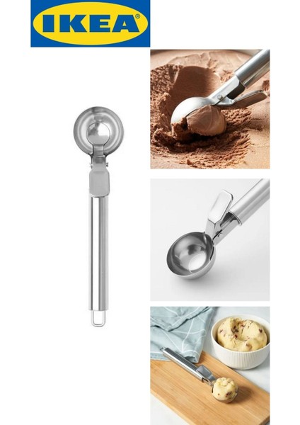 Luxury Idealısk Dondurma Kaşığı, Paslanmaz Çelik 1 Adet