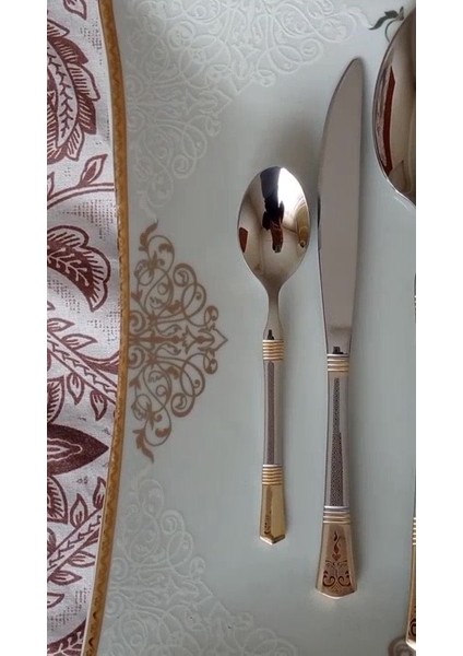 Luxury Çatal Kaşık Bıçak Seti 1 Adet fiyatları