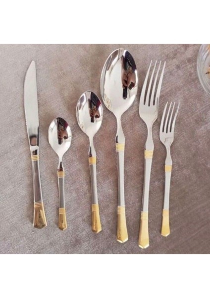 Luxury Çatal Kaşık Bıçak Seti 1 Adet fırsatları