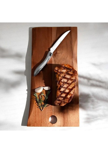 Luxury Yağız Steak Biftek Et Bıçağ 12 Adet 1 Adet