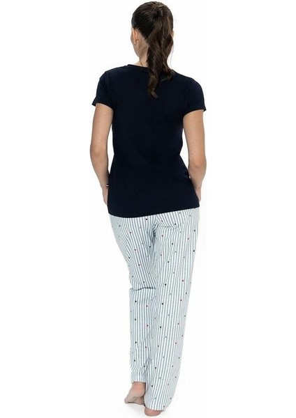 U.s Polo 20060 Bayan Kısakol Pijama Takımı fırsatları