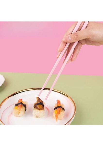 Luxury Pembe Renkli Sakura Desenli Chopstick (1 Çift) 1 Adet