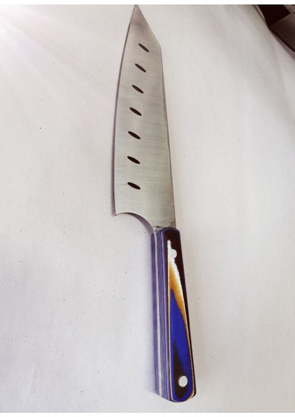 Luxury Şef Bıçağı Mutfak Bıçağı 35 cm Hediyelik Şef Bıçağı Epoksi Tutma Sapı 1 Adet