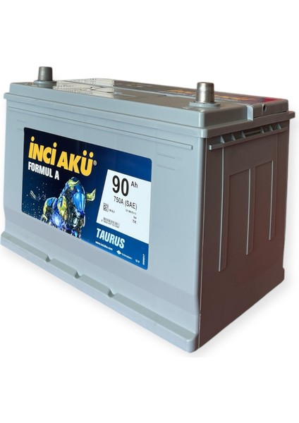 Inci Akü 12V 90 Ah 750A En Tk Ters Kutup