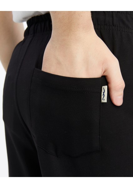 Erkek Siyah Cepli Düz Paça Arka Cepli Eşofman ALT-P490 fırsatları