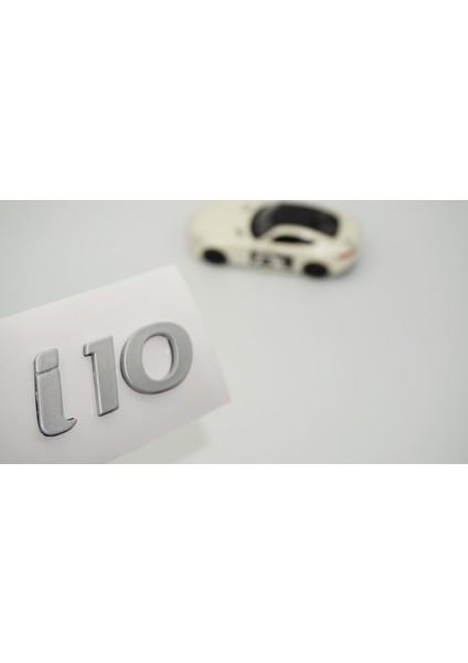I10 Bagaj 3m Gri Yeni Nesil Yazı Logo Hyundai Ile Uyumlu