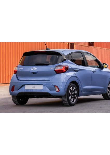 I10 Bagaj 3m Gri Yeni Nesil Yazı Logo Hyundai Ile Uyumlu modelleri