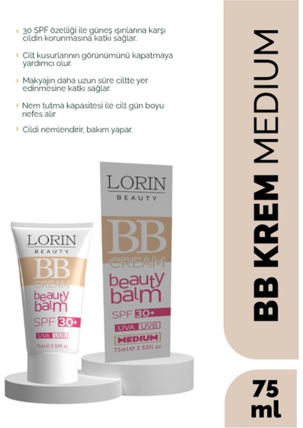 Luxury Lorin Beauty Bb Cream Beauty 1 Adet