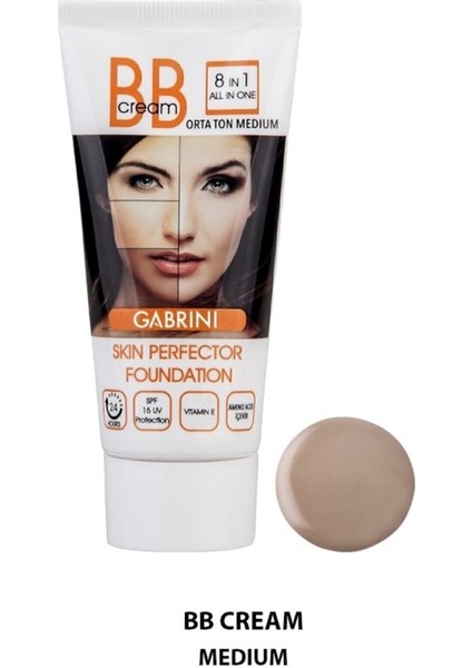 Luxury Bb Cream 8 In 1 All In One Orta Ton Medium 1 Adet