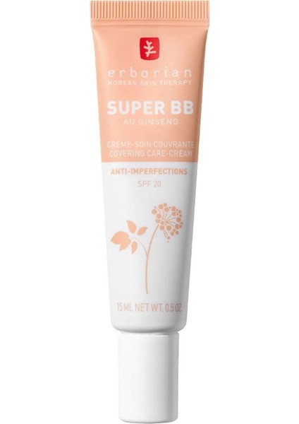 Luxury Super Bb Au Ginseng Hafif Dokulu Seyahat Boyu Bb Krem 15ML SPF20 Dore 1 Adet