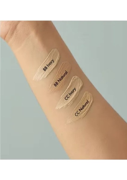 Luxury Tek Ürün, 6 Fayda! SPF50 Pa+++ cc Krem Natural 30 ml 1 Adet