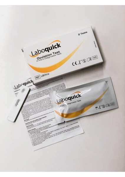 50 Adet Ovulasyon Test + 5 Adet Erken Hamilelik Testi 1 Adet