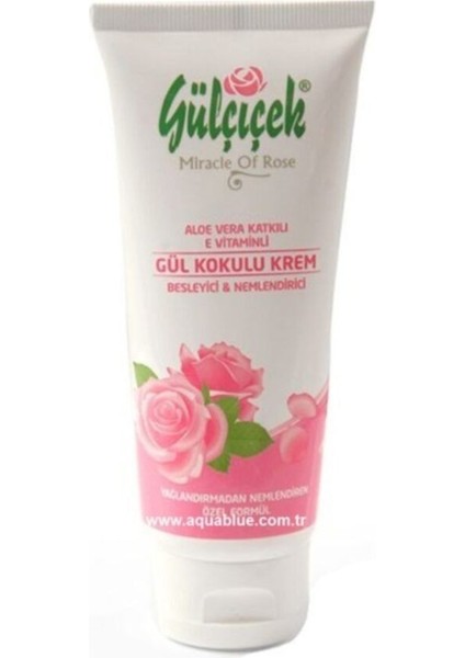 Luxury Aloe Vera Vitamin E Tüp Gül Kremi 100 ml 1 Adet