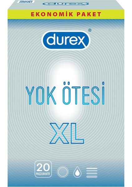Yok Ötesi Xl Prezervatif 20'li 1 Adet
