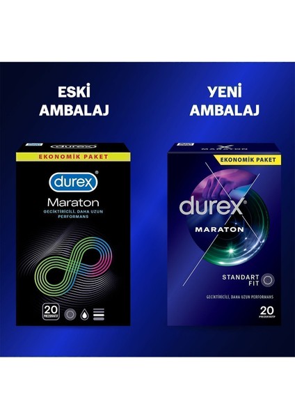Maraton Prezervatif 20 Li 1 Adet