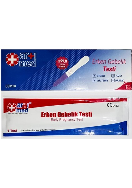 Erken Hamilelik Testi - Yeni Paket 1 Adet