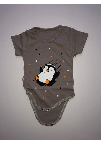 Penguen Resimli Zıbın