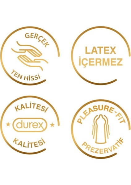Prezervatif Gerçek Dokunuş Gerçek Ten Hissi 10'lu 1 Adet