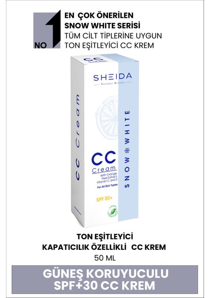 Luxury Snow White cc Krem Spf 30 1 Adet