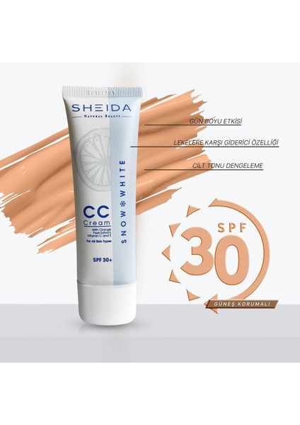 Luxury Snow White cc Krem Spf 30 1 Adet