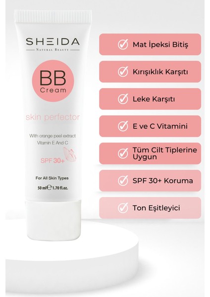 Luxury Bb Cream Light (Açık Renk) Spf 30, Mükemmel Kapatıcılık 1 Adet