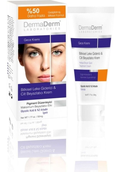 Luxury Dermderm Gece Kremi 100 gr Gündüz Kremi 100 gr 1 Adet