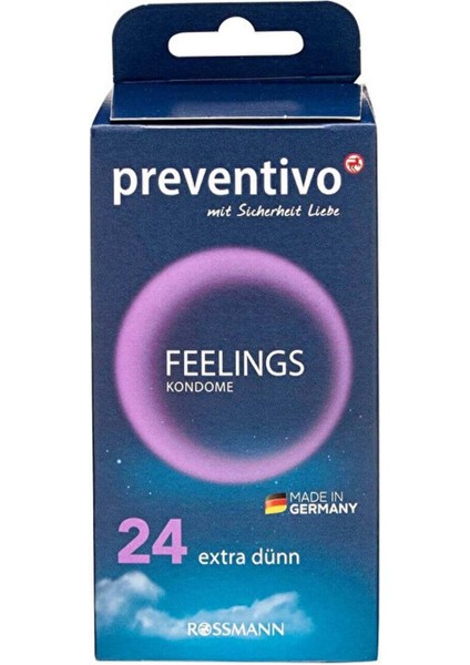 Prezervatif - Feelings - 24'lü 1 Adet