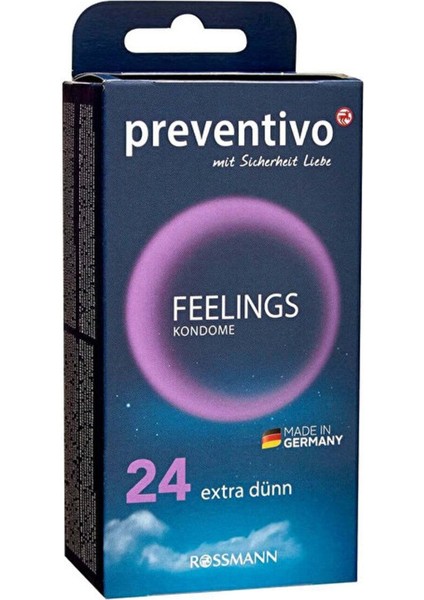 Prezervatif - Feelings - 24'lü 1 Adet