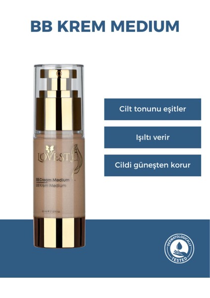 Luxury Bb Cream Medium 1 Adet