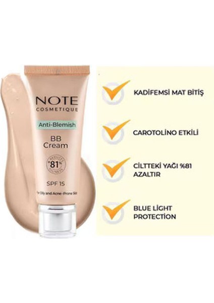 Luxury Bb Krem Anti Blemish No: 02 1 Adet