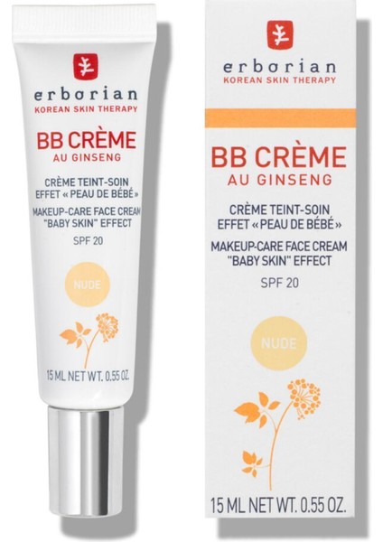 Luxury Bb Crème Au Ginseng - Baby Skin Effect Makeup-Care Face CREAMSPF20+ 15 ml 1 Adet