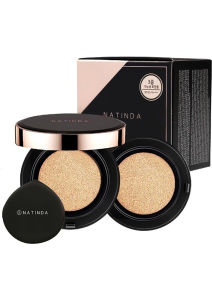 Luxury Natinda Cushion-Vanilya-Aqua Perfect Cover Cushıon # 21 (Yedekli) 1 Adet