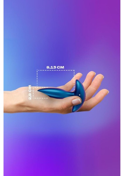 Titreşimli Plug Tıkaç + 2si1 Arada Titreşimli Vibratör & Uyarıcı Başlık + Hisset Jel 50 ml 1 Adet