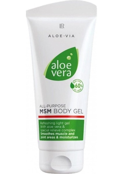 Luxury Aloe Vıa Aloe Vera Msm Vücut Jeli 1 Adet