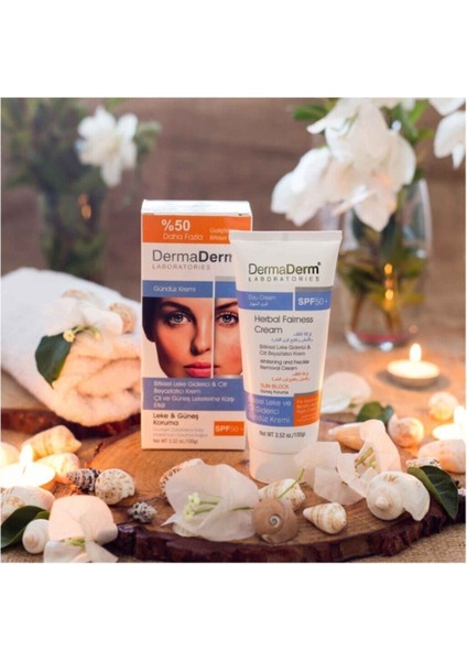 Luxury Dermaderm Bitkisel Cilt Beyazlatıcı Krem 1 Adet