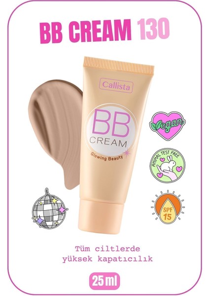 Luxury Bb Cream Spf 15 Yoğun Kapatıcı Bb Krem - 130 Bej 1 Adet