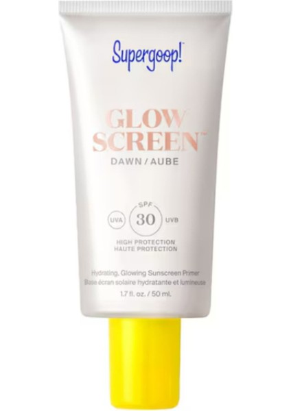 Luxury Supergoop! Glowscreen - Hyaluronic Asit ve Niacinamide Içeren Güneş Kremi Spf 30 Pa+++ 1 Adet