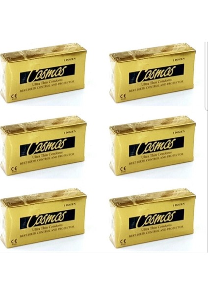 Prezervatif Ultra Thin Süper Ince 12'li x 6 Paket Condom 1 Adet