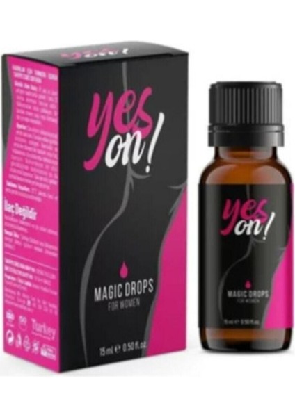 Yeson Magic Drops For Women 15 Ml+ Vanilyalı Masaj Yağı 177 ml 1 Adet