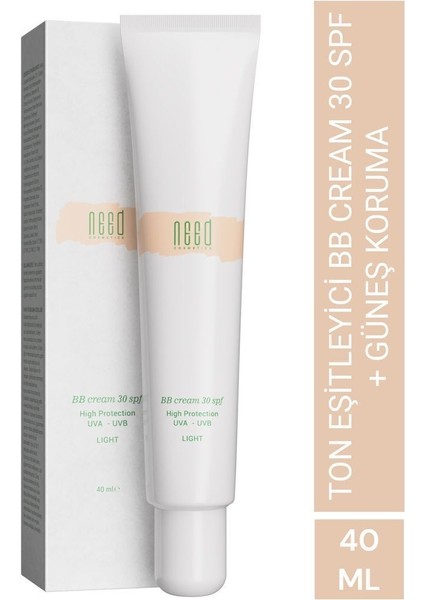 Luxury Need Bb Cream 30 Spf Light 40 ml 1 Adet