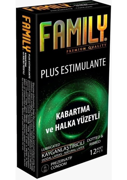 Plus Prezervatif Kondom Li Aloe Veralı, Kayganlaştırılmış, Rezervuar Uçlu 1 Adet