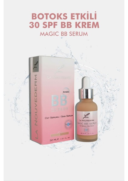 Luxury Botoks Etkili Magıc Bb Krem - Fondöten Açık Ton 30 Spf 1 Adet
