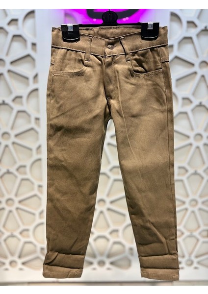 Erkek Çocuk Denim Ceket Tişört Pantolon Alt Üst Takım Bayramlık 3'lü